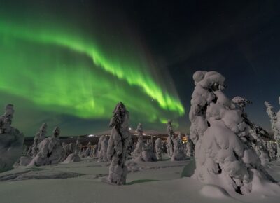 Finlandia zorza polarna