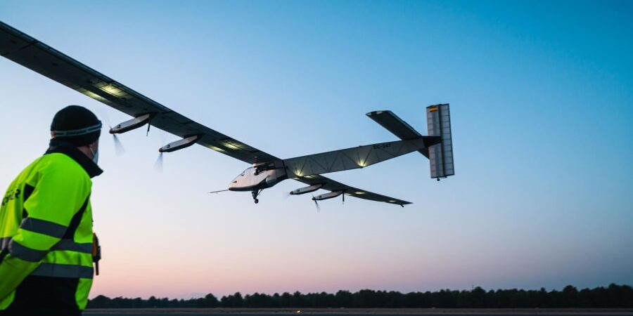 Samolot zasilany energia słoneczną / Źródło: Skydweller
