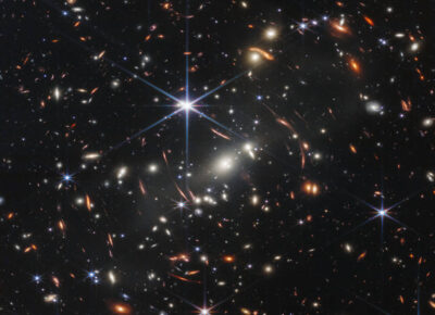 Zdjęcie z Kosmicznego Teleskopu Jamesa Webba, Głębokie Pole Webba / Źródło: NASA, ESA, CSA i STScI