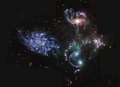 Kwintet Stephana - zdjęcie z Kosmicznego Teleskopu Jamesa Webba / Źródło: webbtelescope.org