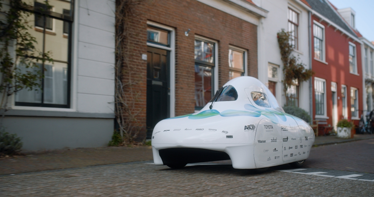 ERXIII to najnowszy z długiej linii miejskich samochodów napędzanych wodorem zbudowanych przez studencki zespół Eco-Runner.. / Źródło: Eco-Runner/TU Delft, The Next Web
